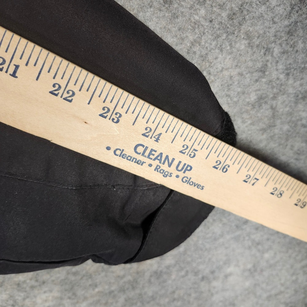 Pacific Trail Men Black Fleece Lined Hooded Parka Jacket XL Full Zip Windbreaker - Picture 8 of 16